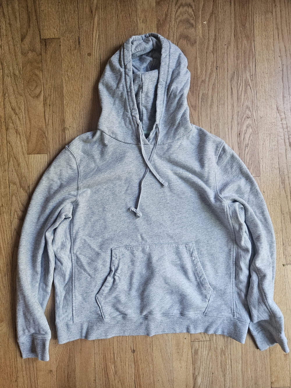 Vineyard Vines Light Gray Hooded Pullover Sweatshirt